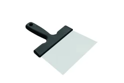Plaatkrabber Prof. RVS (voor Chocolade) 18cm**