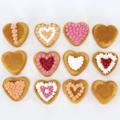 PME Bakvorm Hartjes 12 stuks