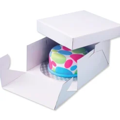 PME Cakeboard en doos rond 35x35x15 cm