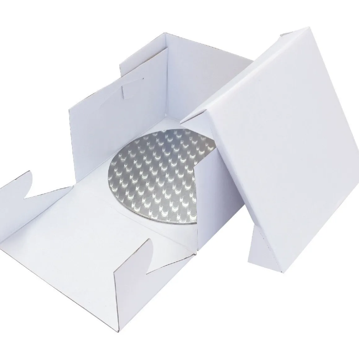 PME Cakeboard en doos rond 20x20x15 cm
