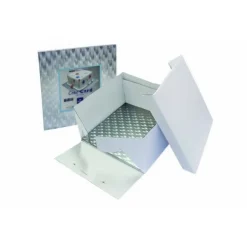 PME Cakeboard en doos vierkant 30x30x15 cm