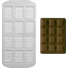 PME Chocolademal Mini Tablet (12x) 35x25mm