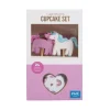 PME Cupcake Set I Love Unicorns 24st.