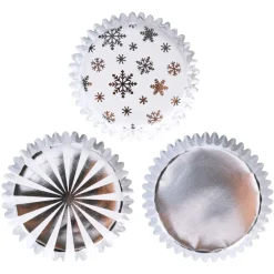 PME Cupcake Vormpjes Goud & Zilver 100st.