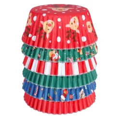 PME Cupcake Vormpjes Kerst Assortiment 100st.