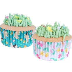 PME Cupcake Vormpjes Lenteweide Ø52mm 60st.
