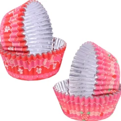 PME Cupcake Vormpjes Vintage Valentijn Ø52mm 60st.