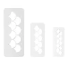 PME Geometric Cutter Fish Scale Set/3
