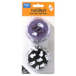 PME Halloween Cupcake Vormpjes Griezelige Geesten Ø52mm 60st