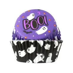 PME Halloween Cupcake Vormpjes Griezelige Geesten Ø52mm 60st