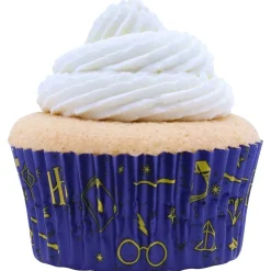 PME Harry Potter Cupcake Vormpjes Folie Goud Ø52mm 30st.