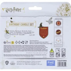 PME Harry Potter Taartkaarsjes Griffoendor Set/7