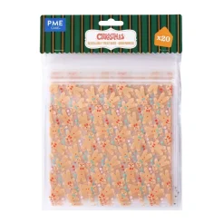 PME Hersluitbare Traktatiezakjes Gingerbread 20st