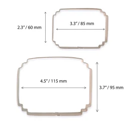 PME Koekjes Uitsteker Plaque Style 7 Set/2