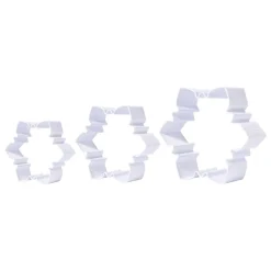 PME Koekjes Uitstekers Sneeuwvlokken Set/3