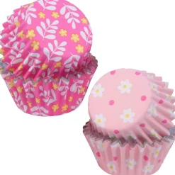PME Mini Cupcake Vormpjes Bloemen Ø33mm 60st.