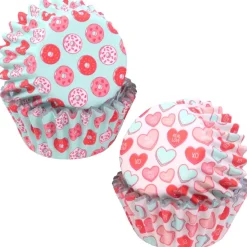PME Mini Cupcake Vormpjes Pretty Sweet Ø33mm 60st.