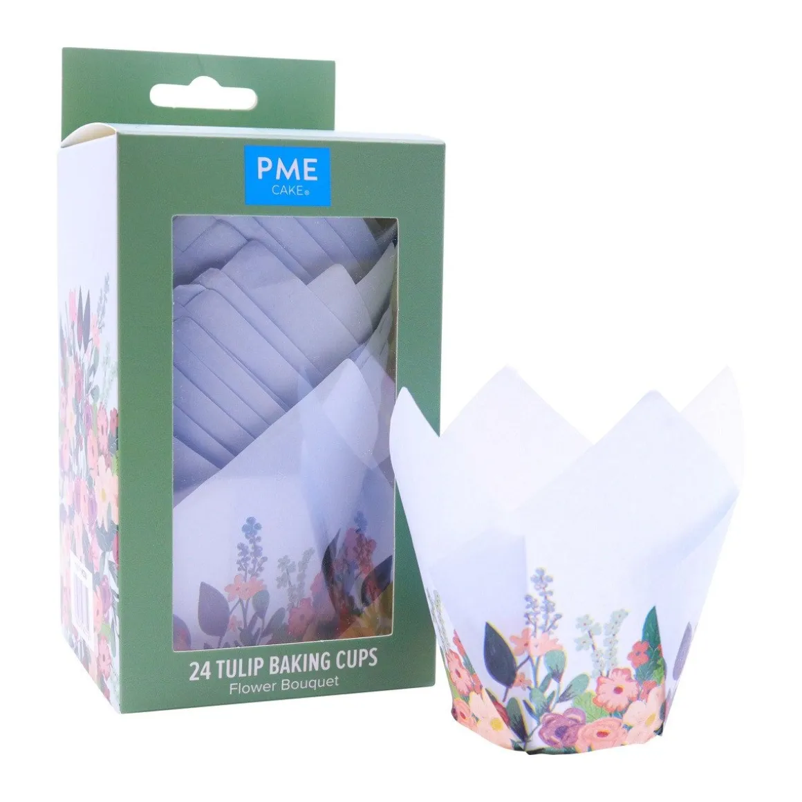 PME Muffin Cups Bloemenboeket 24st