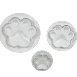 PME Plunger Cutter Hondenpoot set/3