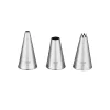 PME Spuitmondjes Bolletjes & Schelpen Set/3