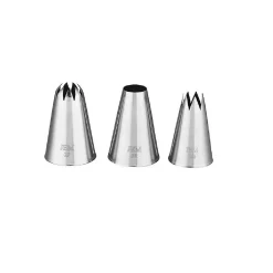 PME Spuitmondjes Grote Cupcakes Set/3