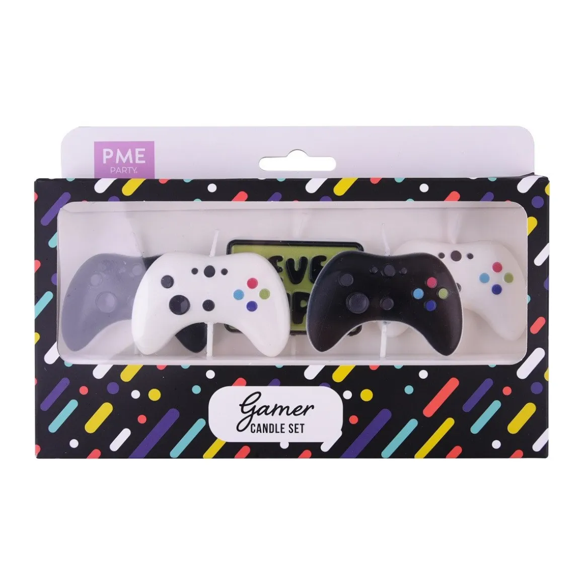 PME Taartkaarsjes Gamer Set/5