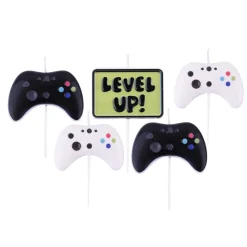 PME Taartkaarsjes Gamer Set/5