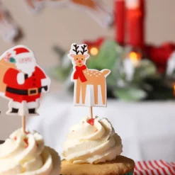 PME Taartprikkers Kerstman 24st.
