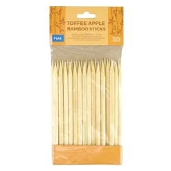 PME Toffee Appel Bamboe Stokjes 30 stuks
