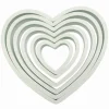 PME Uitstekerset Hart set/6