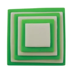 PME Uitstekerset Vierkant set/6
