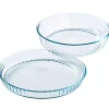 Pyrex Bake & Enjoy Taartvormen Rond Ø28cm Set/2