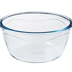 Pyrex Cook & Go Ovenschalen met Deksel Rond 0,7L/1,6L Set/2