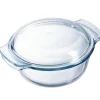 Pyrex 4-in-1 Ovenschaal Rond met Deksel 24x20x11cm