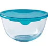 Pyrex Prep & Store Beslagkom met Deksel 0,7L (Ø15cm)
