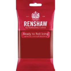 Renshaw Rolfondant Robijn Rood 250g