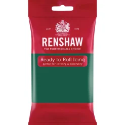 Renshaw Rolfondant Smaragd Groen 250g