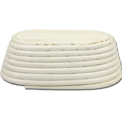 Rijsmandje Riet Ovaal 22x15cm (400 tot 600 gram deeg)