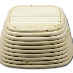 Rijsmandje Riet Vierkant 21x21cm (650 tot 800 gram deeg)