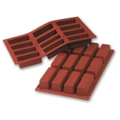 Siliconen Bakvorm Cake Mini 79x29x30mm (12)