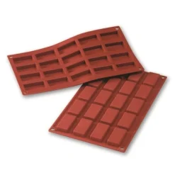 Siliconen Bakvorm Finanziere Mini 49x26x11mm (20)