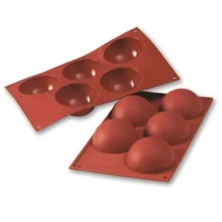 Siliconen Bakvorm Halve Bol Ø80h40mm (5)