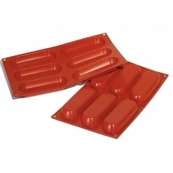 Siliconen Bakvorm Lange vingers 130x50x18,5mm (6)