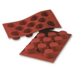 Siliconen Bakvorm Muffin Mini Ø51h28mm (11)