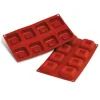 Siliconen Bakvorm Savarin 65x65x26mm (8)