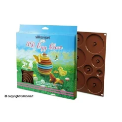 Silikomart Chocolade Vormset Ei Ø305x15(h)mm**