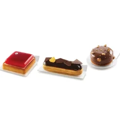 Silikomart Gebakstray (Eclair) Wit 140x40mm 100st.