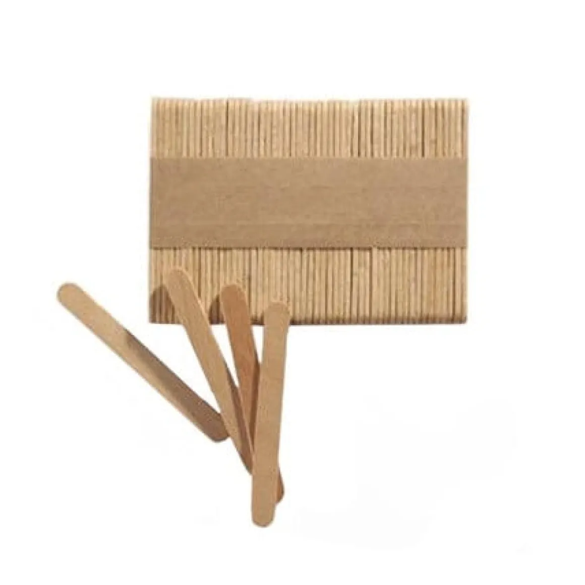 Silikomart IJsstokjes Hout 'Mini' 7,2cm - 500st