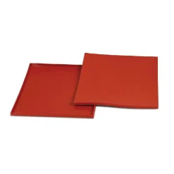 Silikomart Siliconen Bakmat met Rand 32,5x32,5x1cm