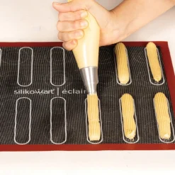 Silikomart Siliconen Bakmat Air Eclair/Soezen 58,3x38,4cm